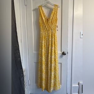 New Yellow Floral Pantsuit